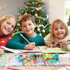 ANPHILE 28-pack Christmas erasers ideal for students' desks and rewards.