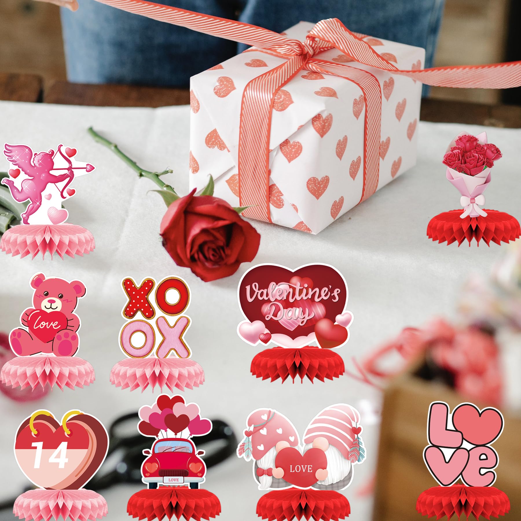 Ansoufien versatile Valentines day decor for indoor and outdoor spaces