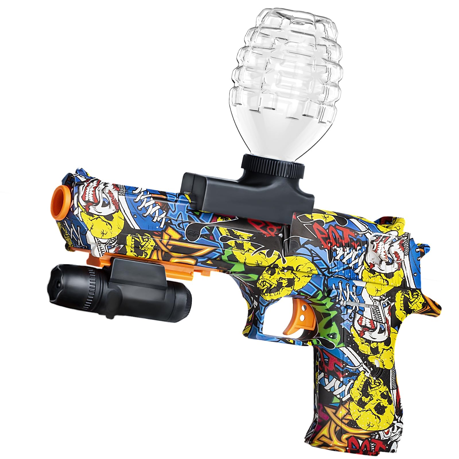 Anstoy electric gel gun blaster with camo pattern for immersive outdoor battles.
