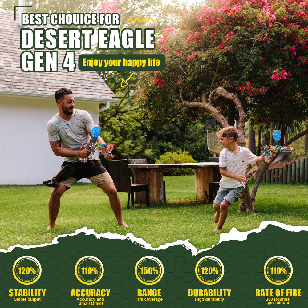 Anstoy rechargeable splat toy offers cordless gameplay for versatile outdoor use.