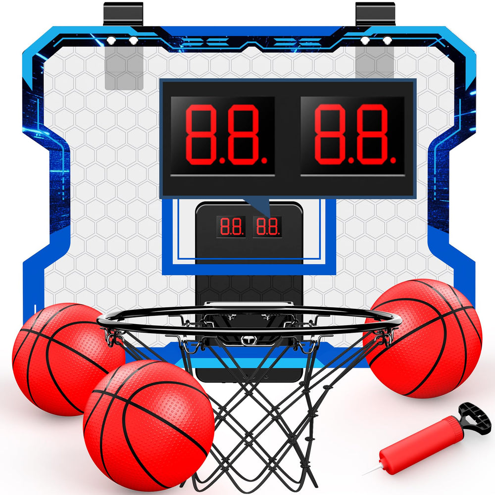 Antaha basketball hoop over-the-door scoreboard for engaging family play and goal tracking