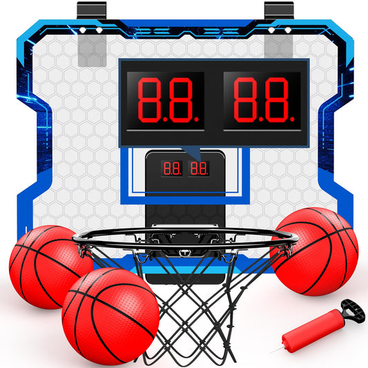Antaha basketball hoop over-the-door scoreboard for engaging family play and goal tracking