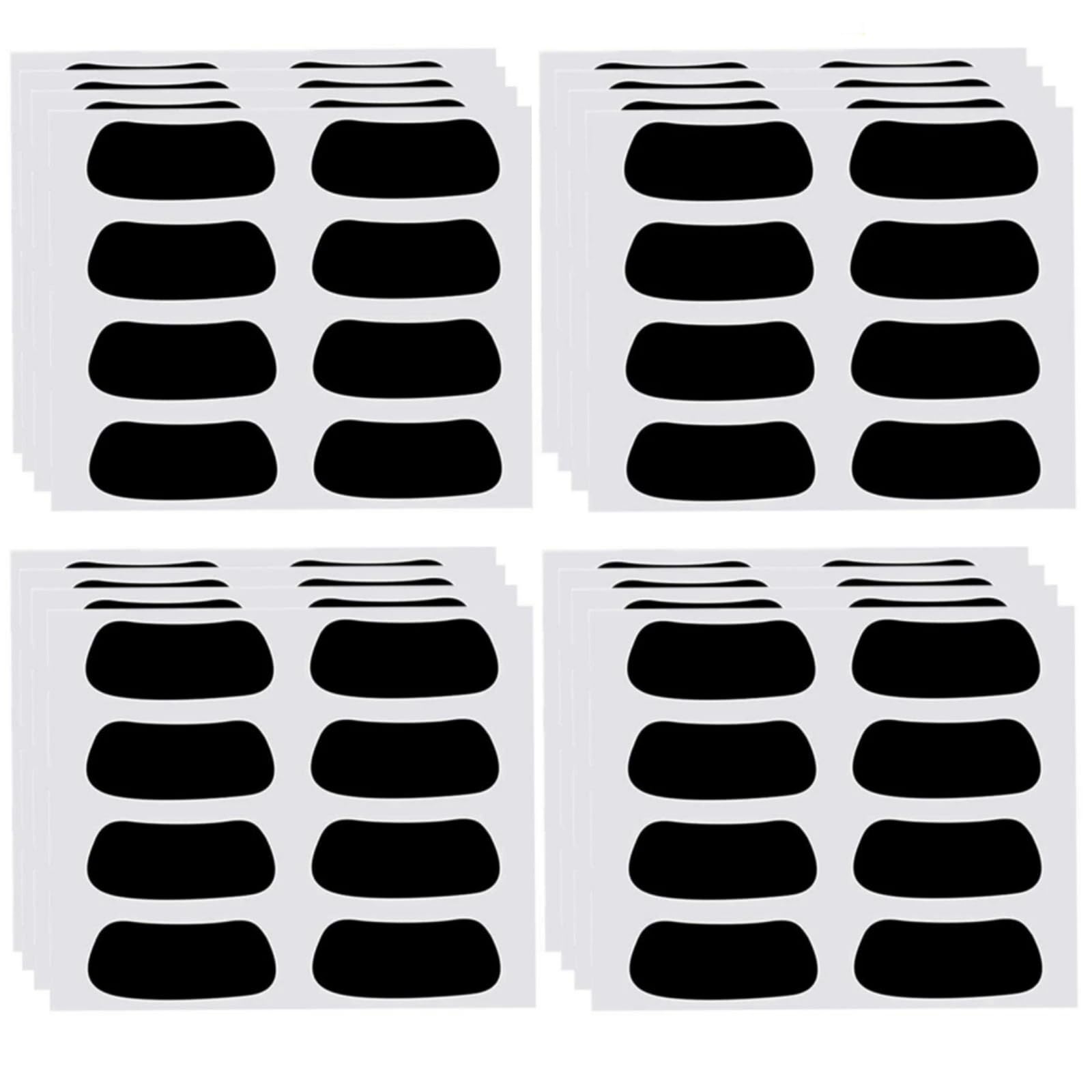 Anteer eye black stickers 60-pairs pack for glare protection and mess-free application.