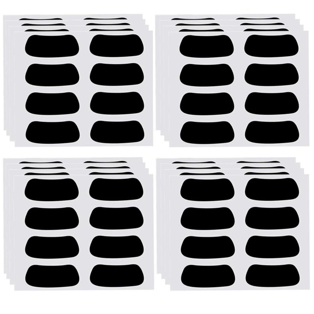 Anteer eye black stickers 60-pairs pack for glare protection and mess-free application.