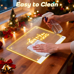 Antiwar sturdy kid-friendly LED board, durable for desks.