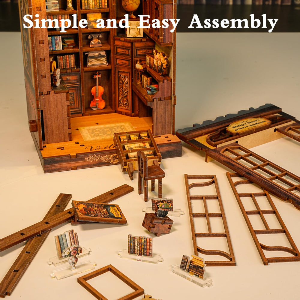 ANTREATU pre-cut pieces simplify assembly for a smooth build.