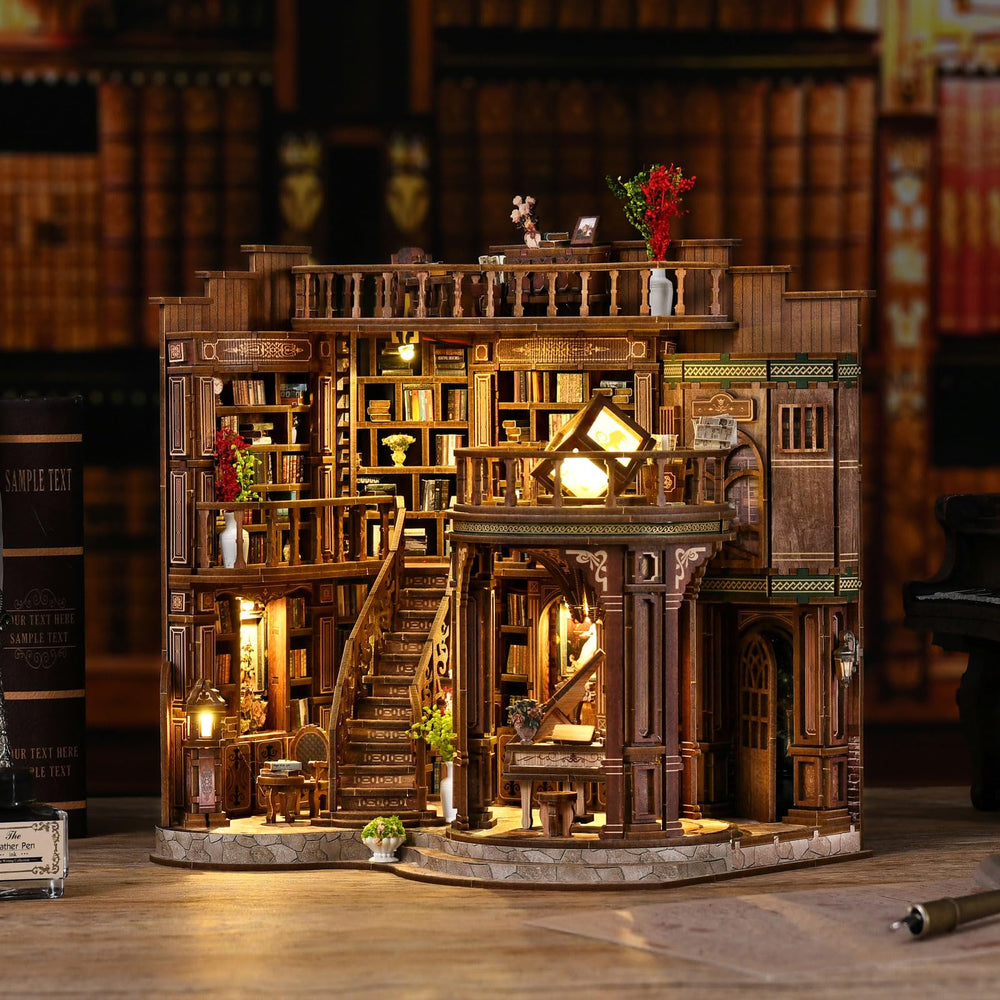 ANTREATU dollhouse assembly interactive kit fuels imaginative play.