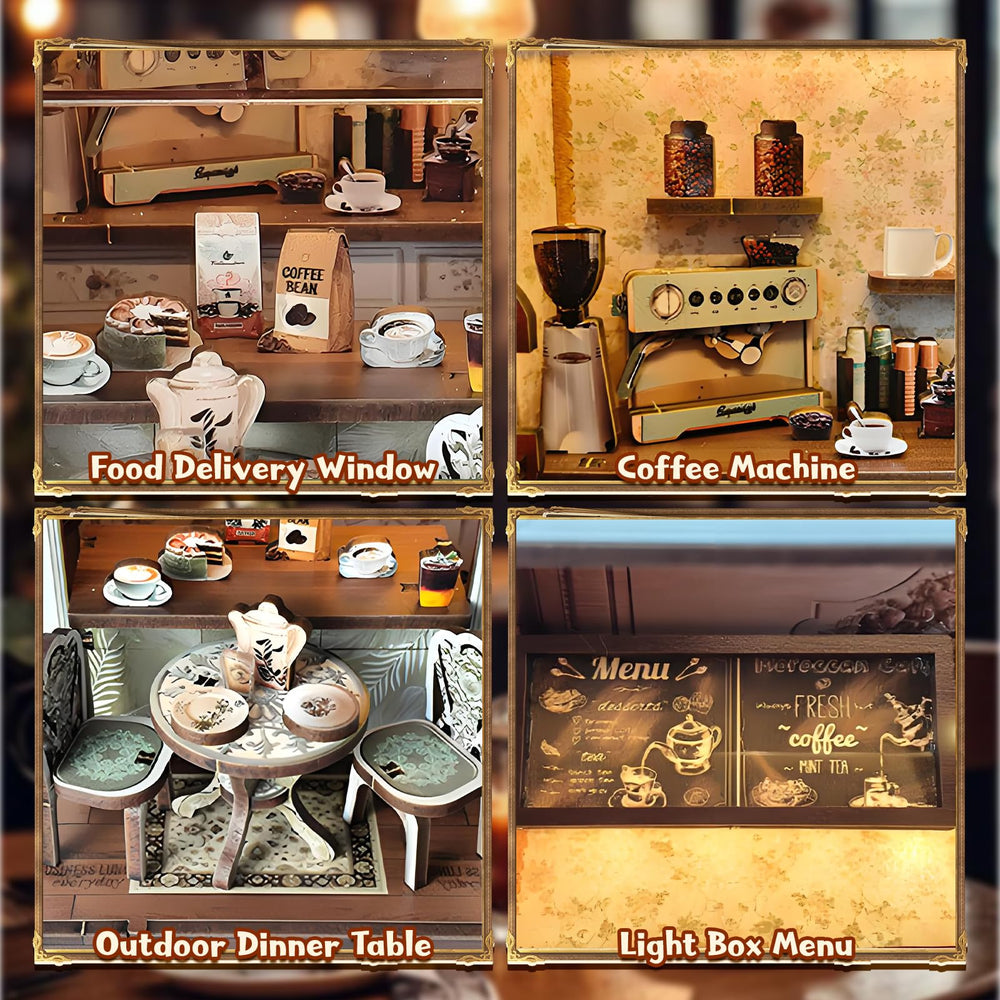 ANTREATU gift-ready coffee book nook kit for thoughtful crafting gifts