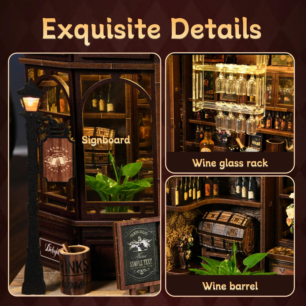 ANTREATU Interactive Lit Windows cast warm ambiance in a small tavern
