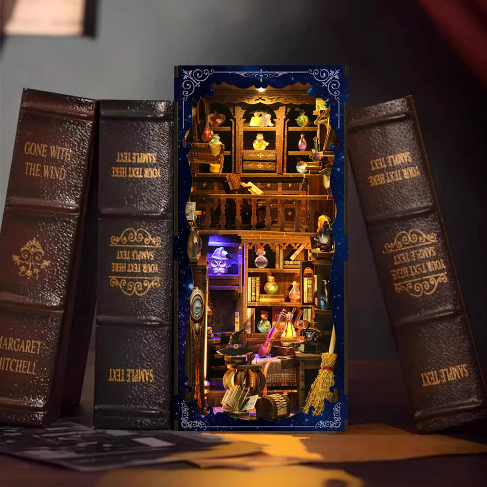ANTREATU Magic Book Nook Kit rocking chair detail for cozy charm.
