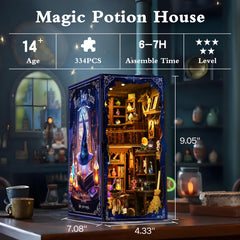 ANTREATU Magic Book Nook Kit table-top scene showcasing magical atmosphere.