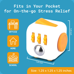 Antsy Labs Fidget Cube spin side for rapid feedback