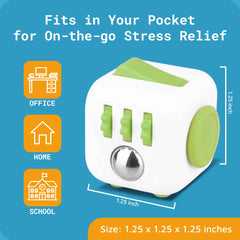 Antsy Labs Fidget Cube spin side releases restlessness during work.