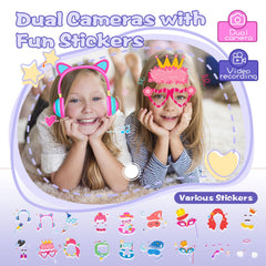 ANTUMKDS Kids Smart Phone blue touchscreen with simple navigation for learning games