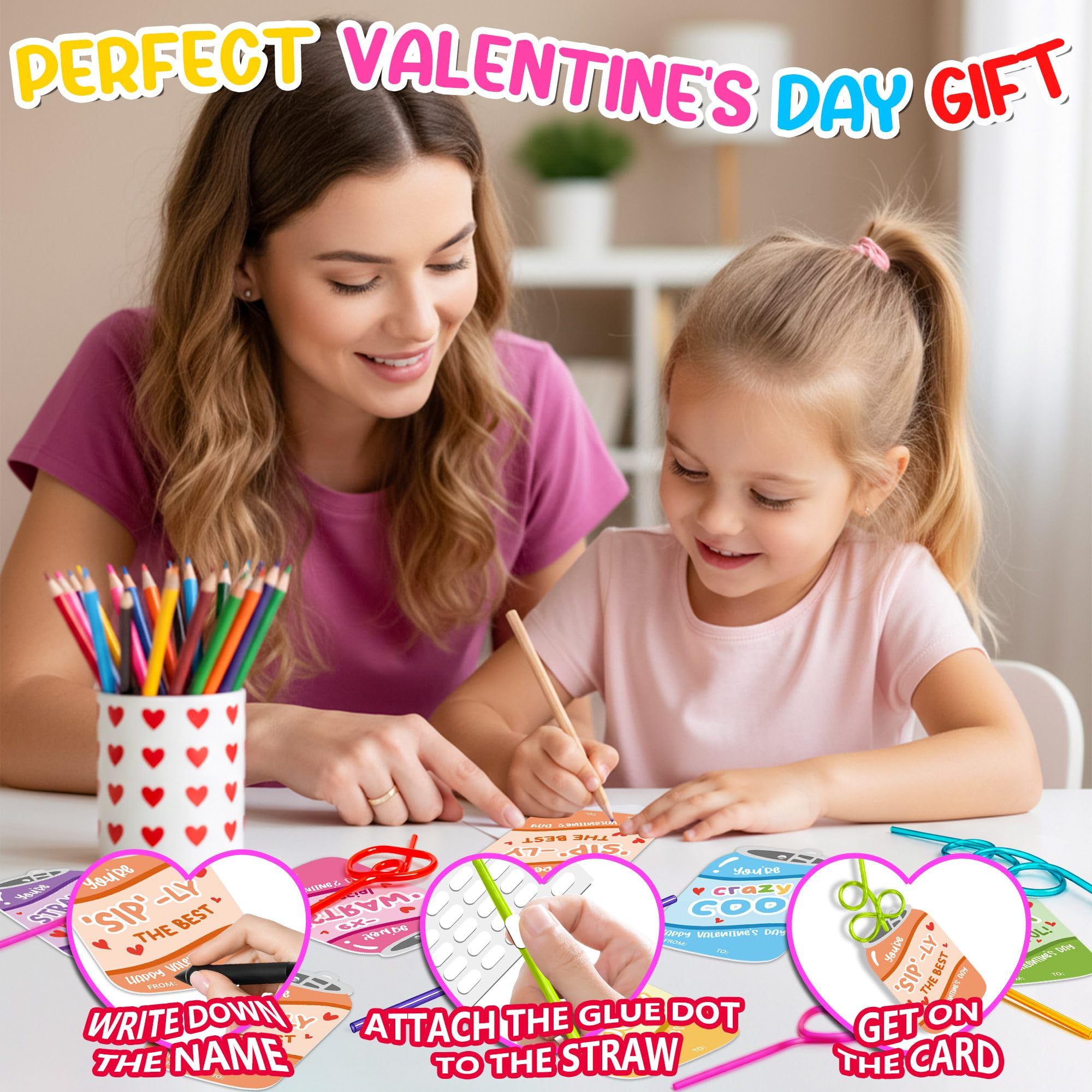 Anvianthor gift bags with valentines cards to present gifts neatly