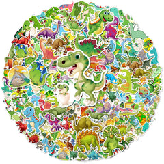 Anwyll dinosaur stickers bulk pack for kids' water bottles