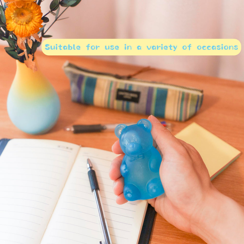 ANZHY Gummy Bear Toy soft exterior withstands repeated squeezes without losing texture