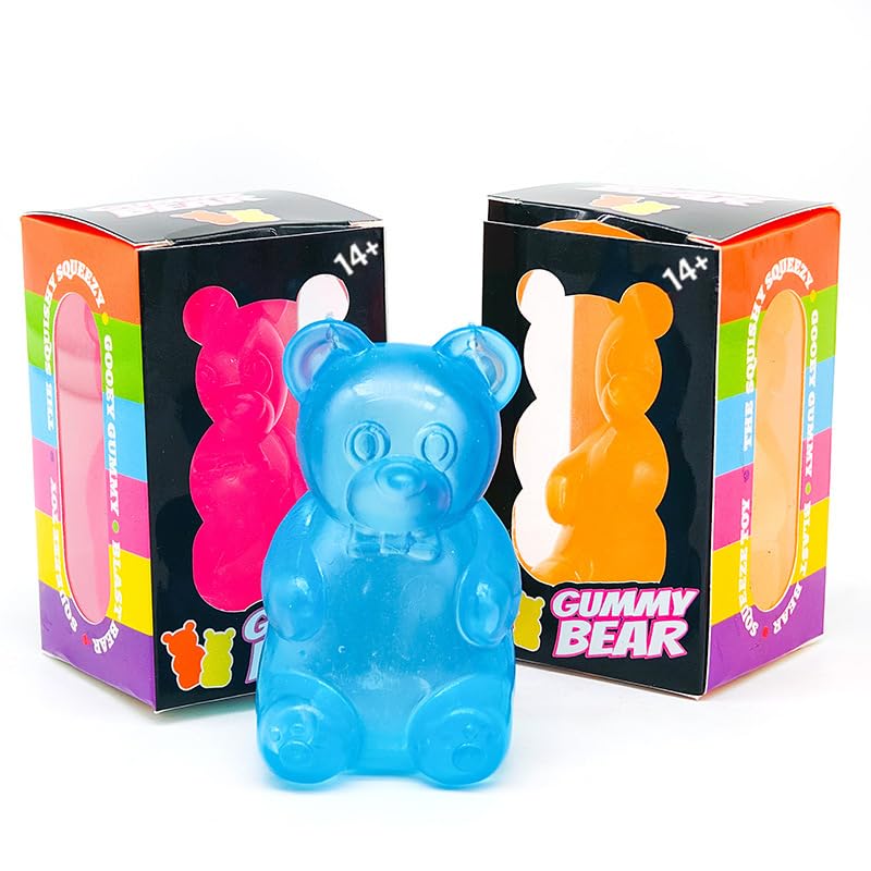 ANZHY Gummy Bear Toy portable size in-hand example ideal for travel and classroom use