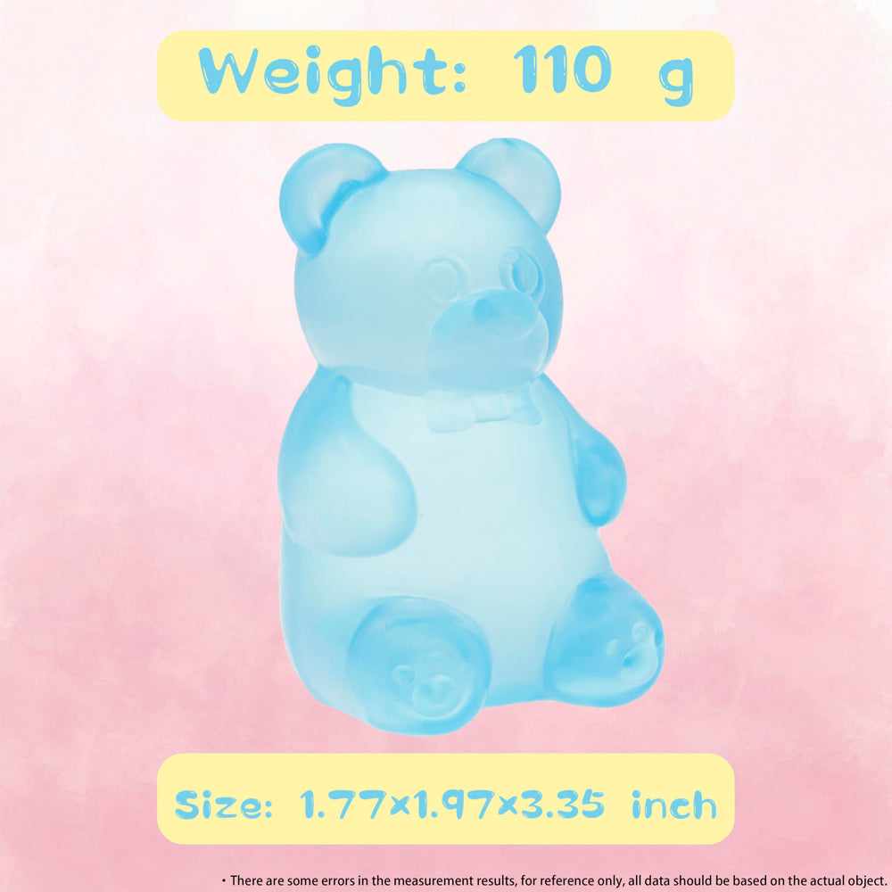 ANZHY Gummy Bear Toy quiet fidget pack image emphasizes silent focus during work or class