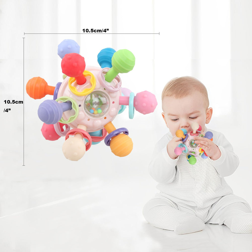 Anzimo teether easy to clean; boil before first use.