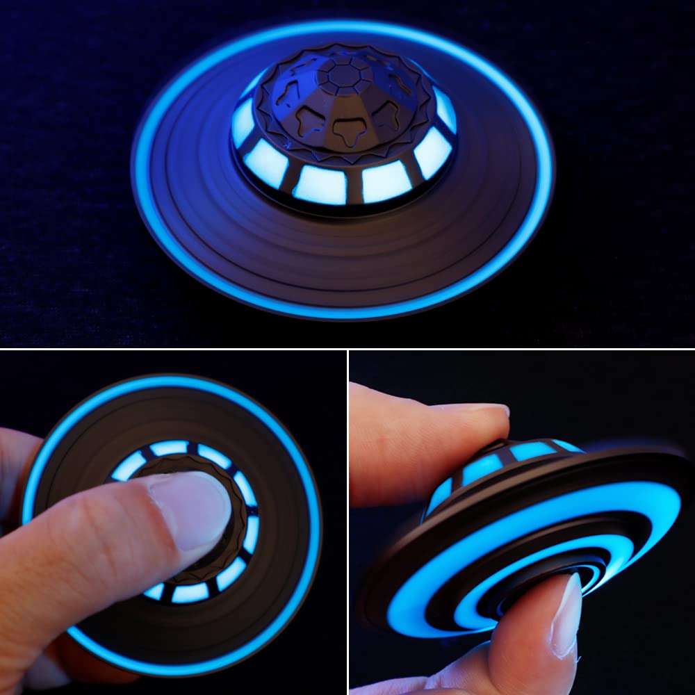 Anzmtosn zinc alloy spinner offers durable, premium build.