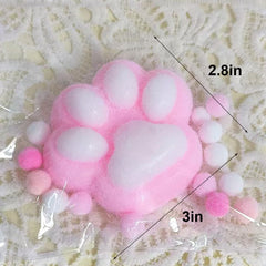 Anztqiuu cat paw squishy toy close-up highlighting tactile play and fidget ease
