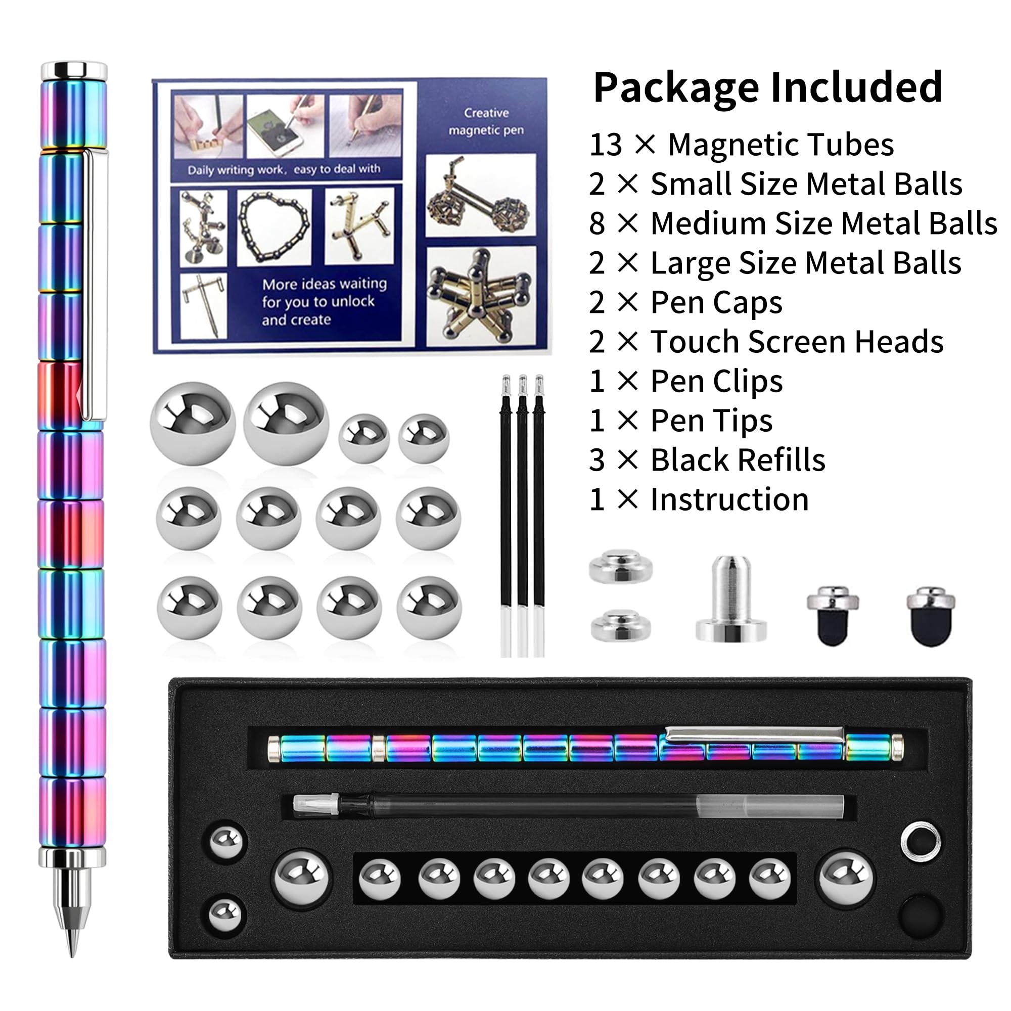 ANZUSY fidget pen functions as a stylus on touch screens
