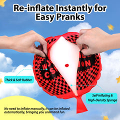 ANZUSY Premium latex material ensures durability and safety for repeated use.