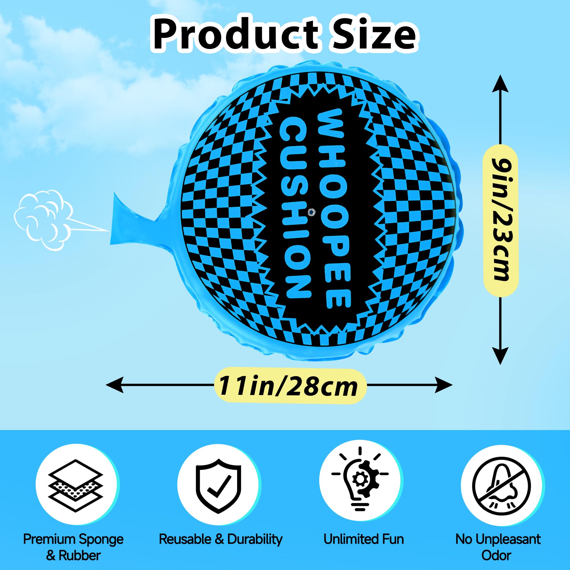 ANZUSY self-inflating design enables quick setups between gags.