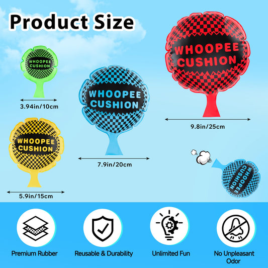 ANZUSY whoopie cushion color‑mix for quick, lighthearted humor.