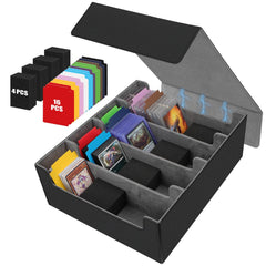 AOBOPLE 3400-capacity card storage box holding sleeveless cards