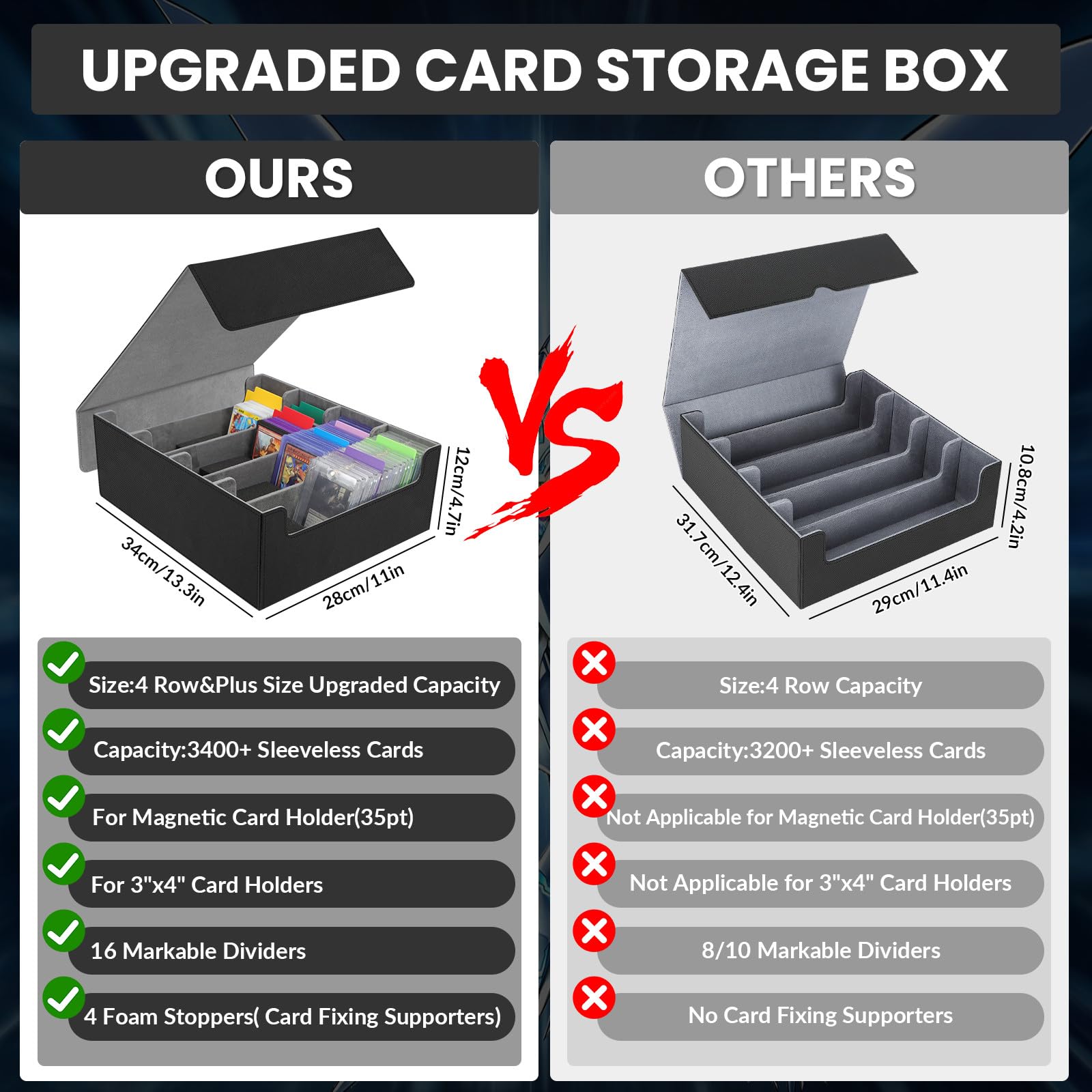 AOBOPLE PU-leather exterior provides protection for cards