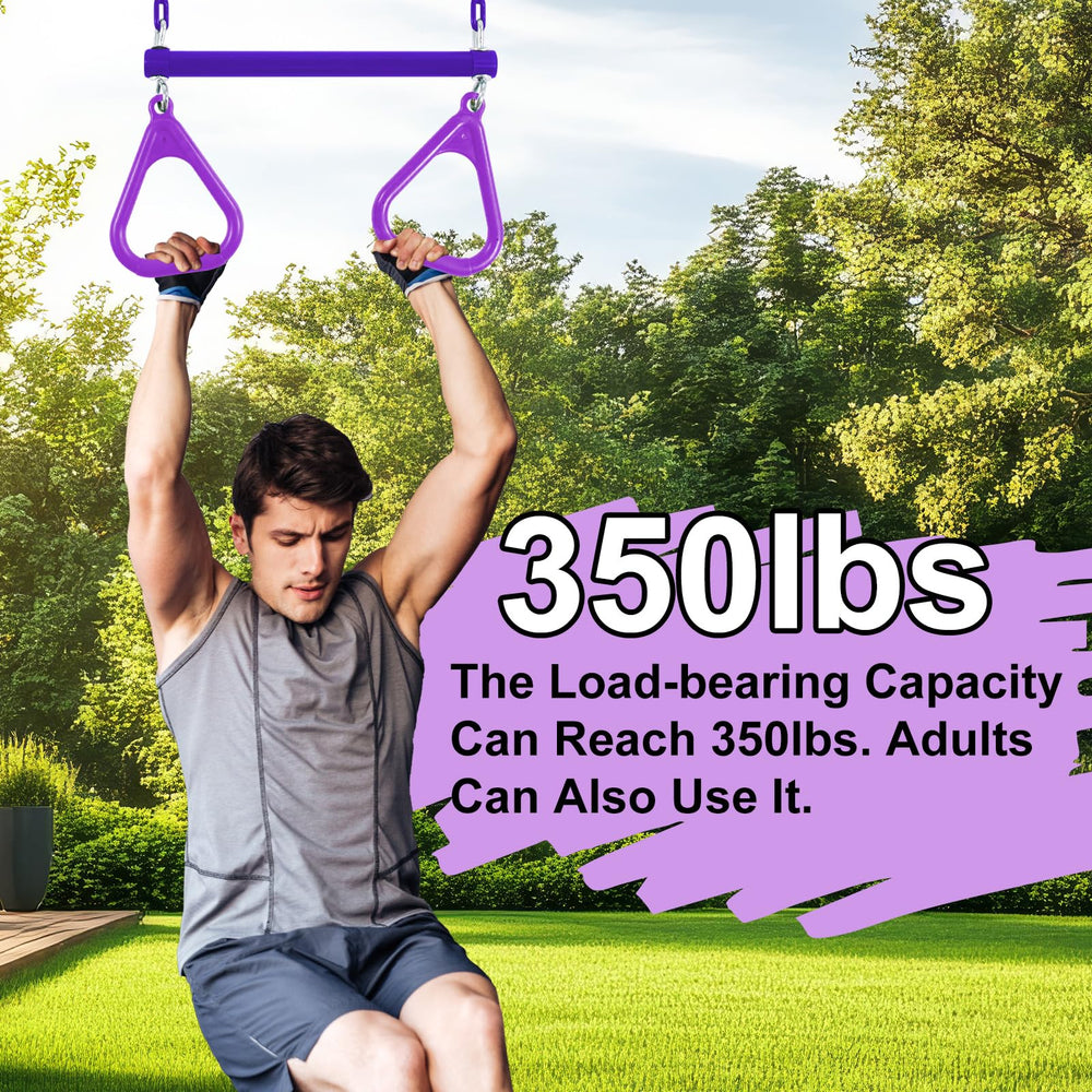 AOBOTE coated chain protects skin and clothing during play.