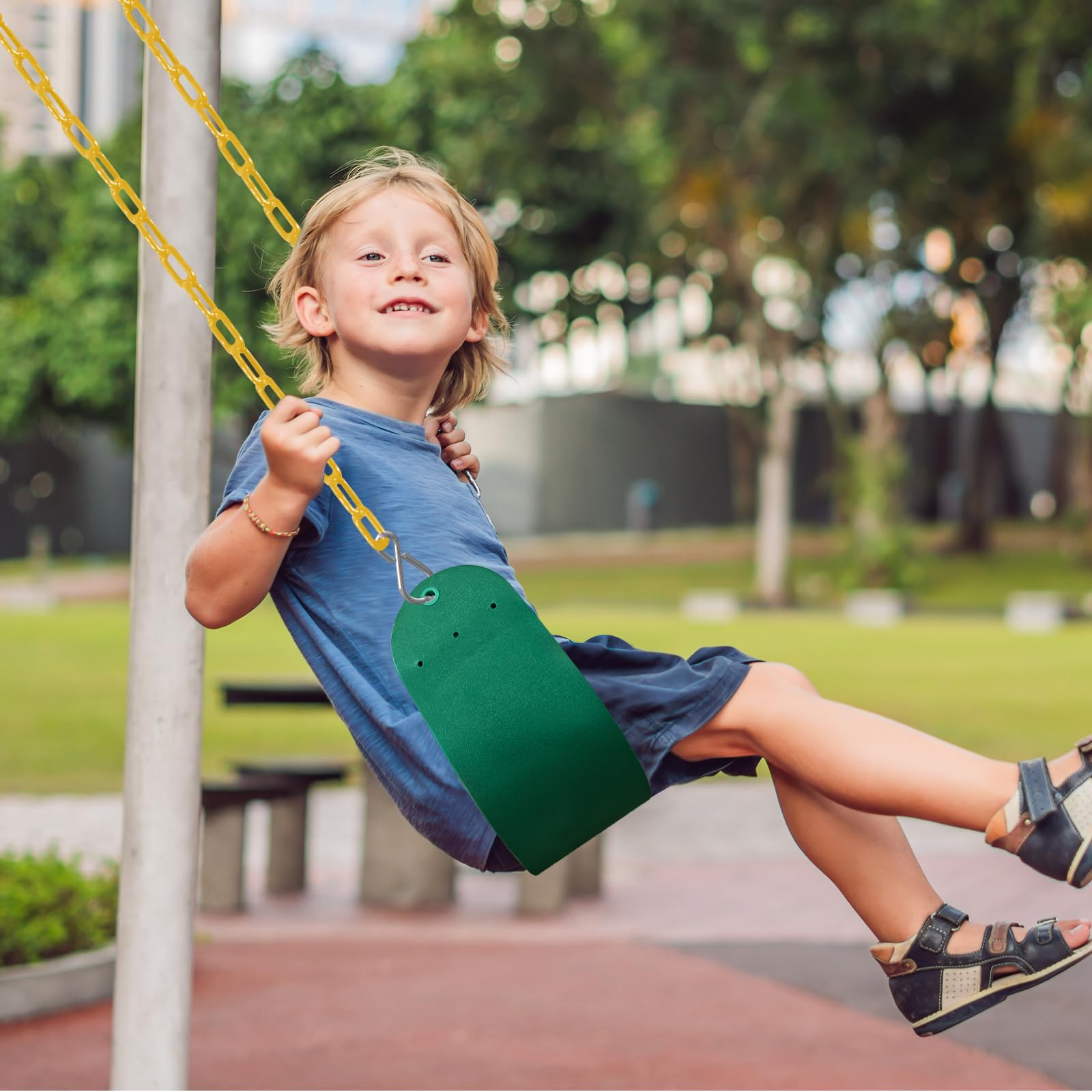 AOBOTE backyard swing replacement seat for easy maintenance.