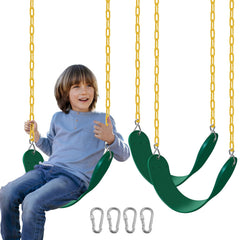 AOBOTE EVA swing seat offers soft comfort for outdoor use.