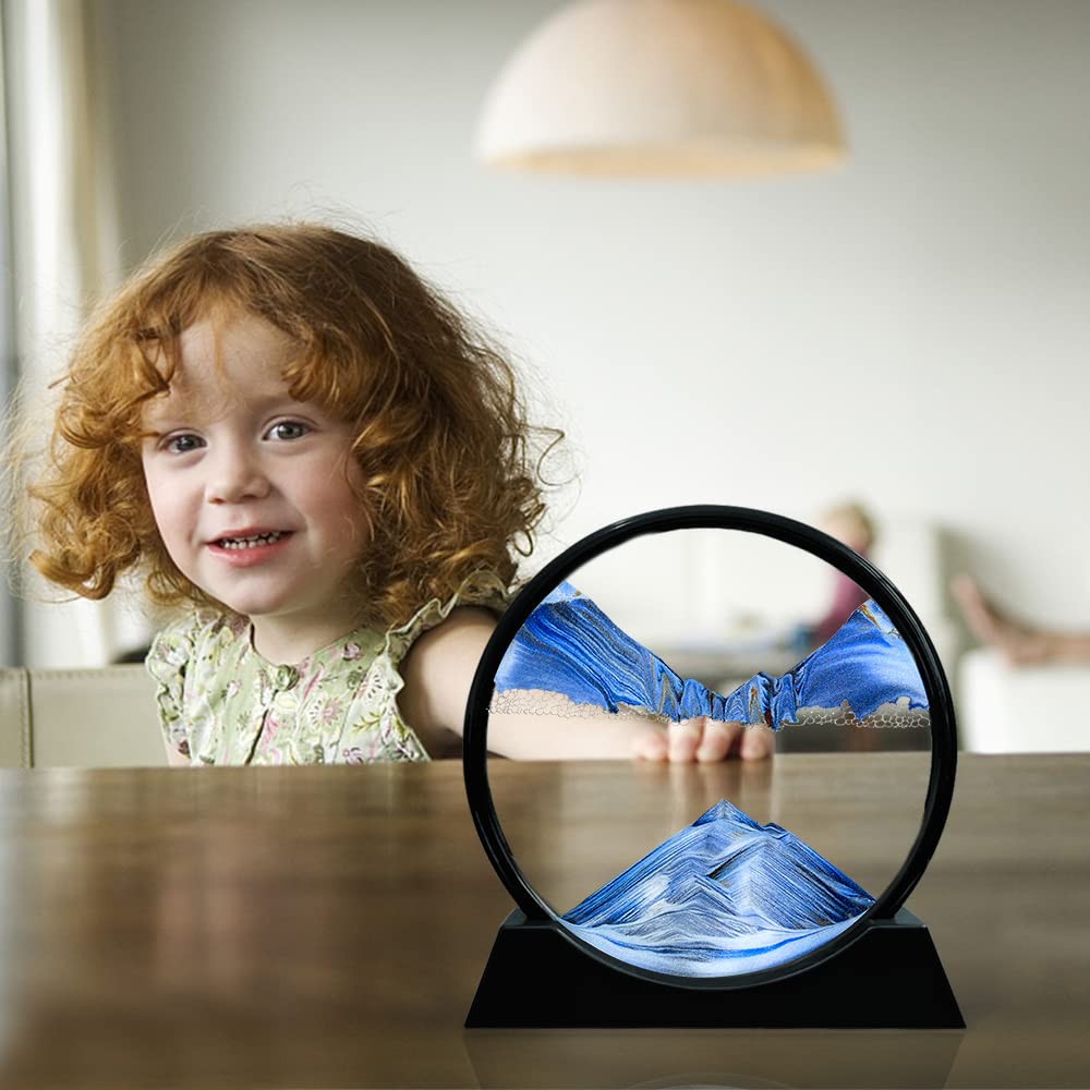 Aoderun blue sand art makes a thoughtful gift for loved ones.
