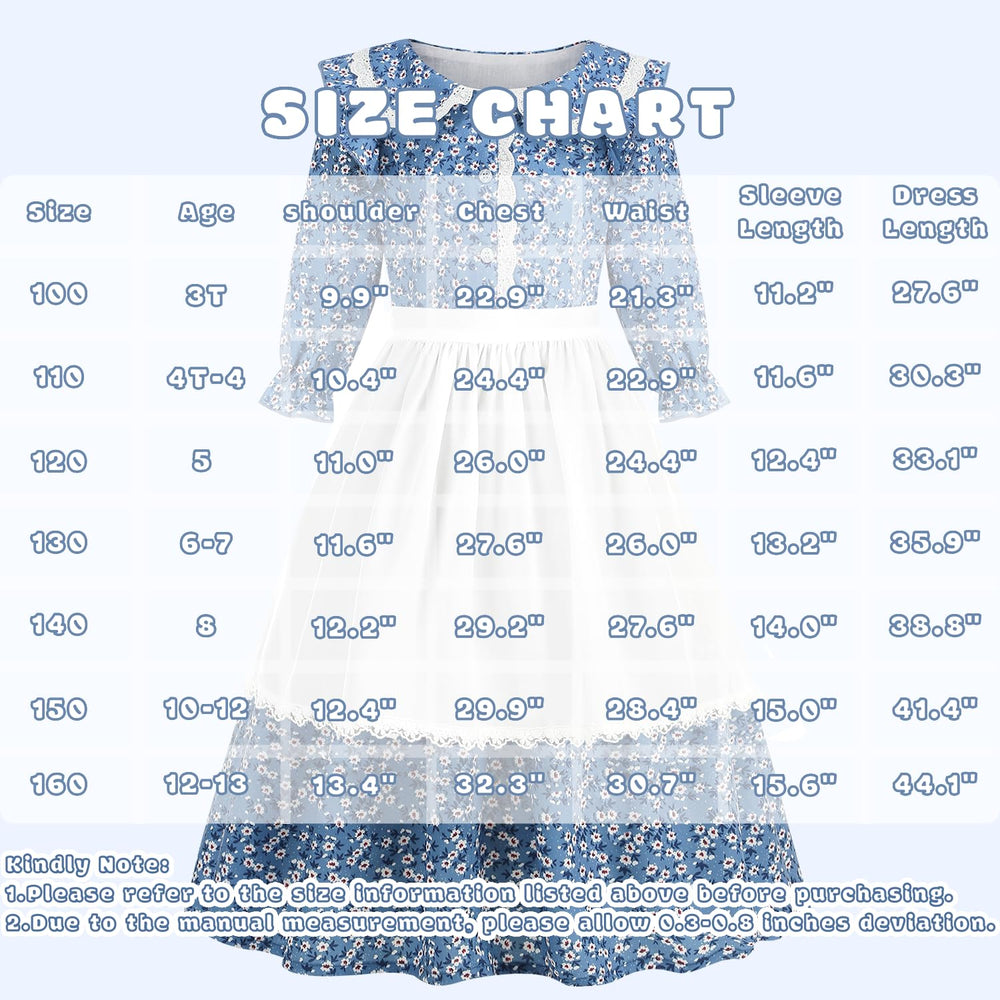Aoiviss Pioneer Dress blue floral print close-up illustrating delicate design