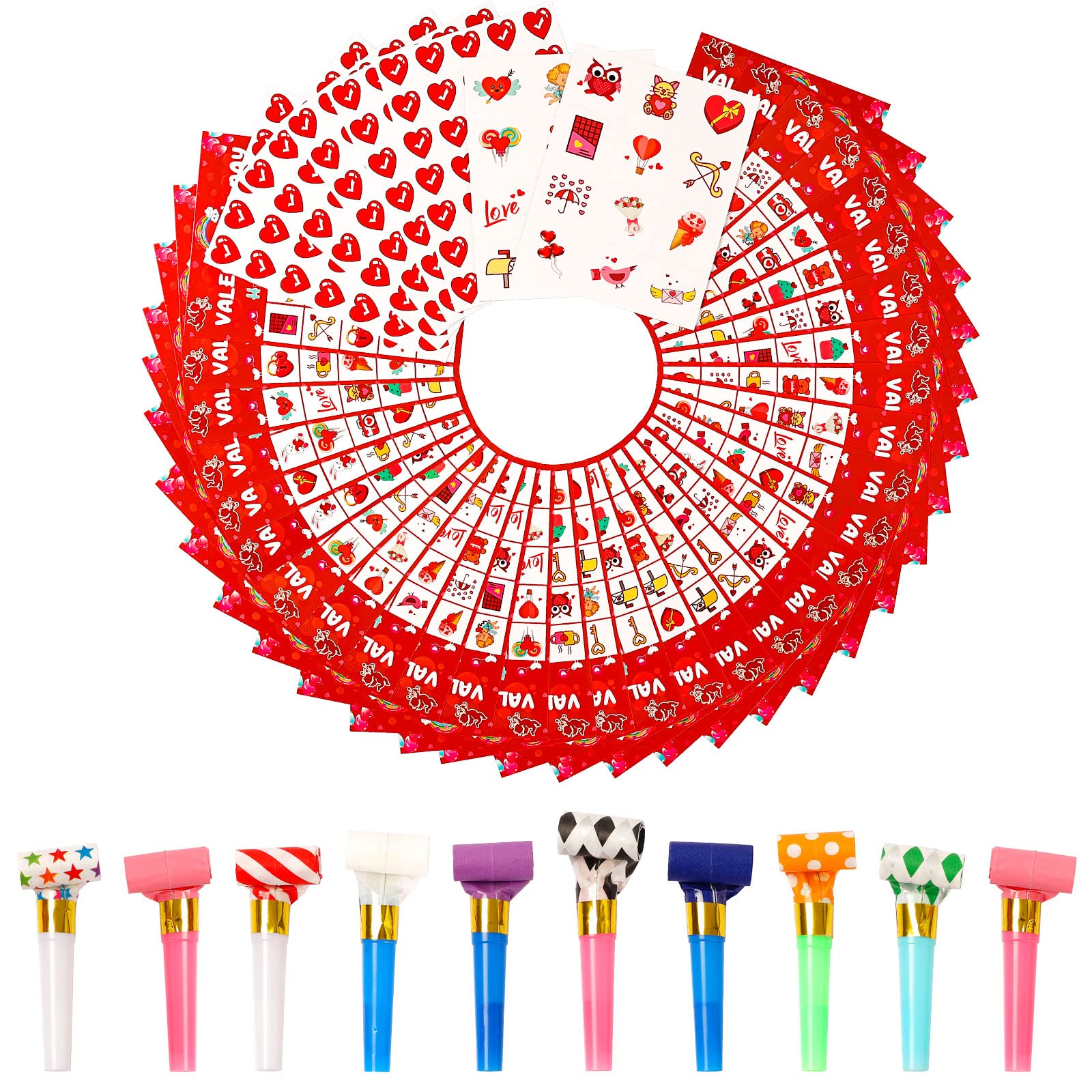 AOJOYS classroom-ready set for school Valentine activities.