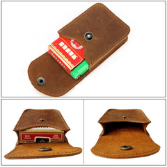 Open Aolaso case exposing interior storage for cards and small items