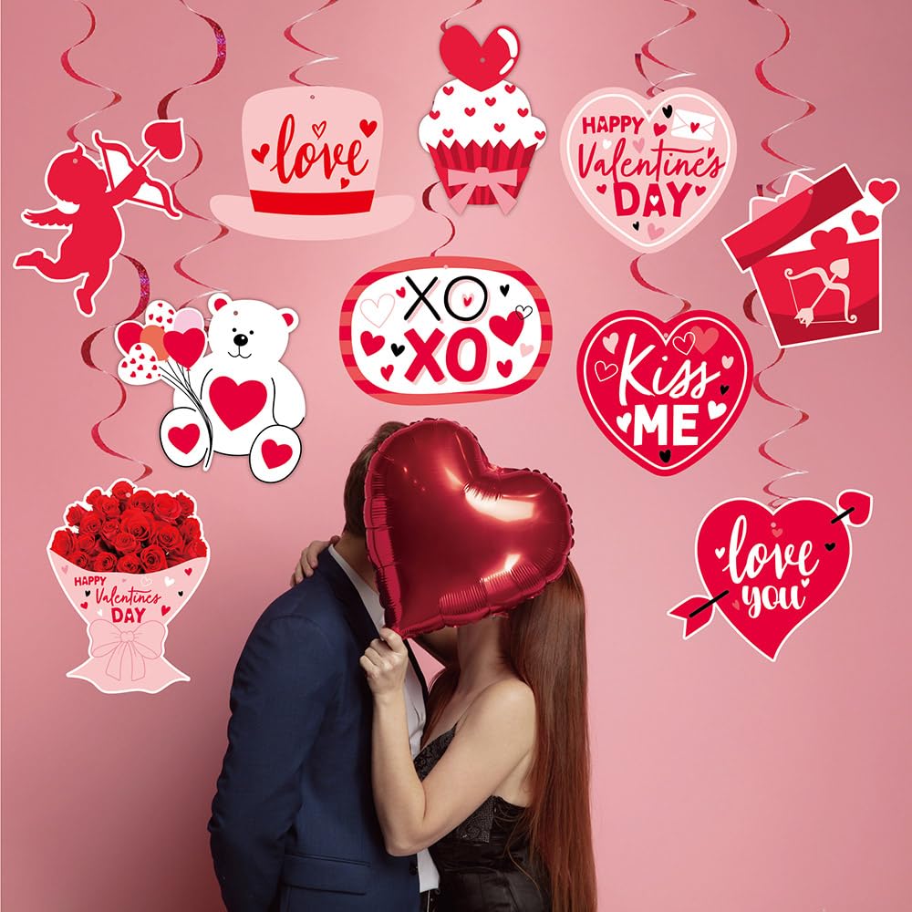 Aolime Valentines decor kit supports indoor party setups.