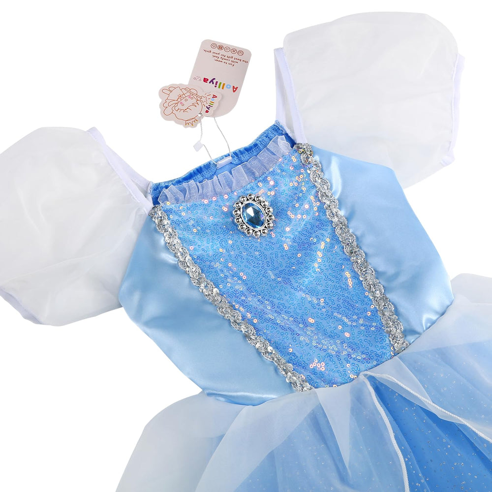 Aolliya blue princess dress wand encourages imaginative play