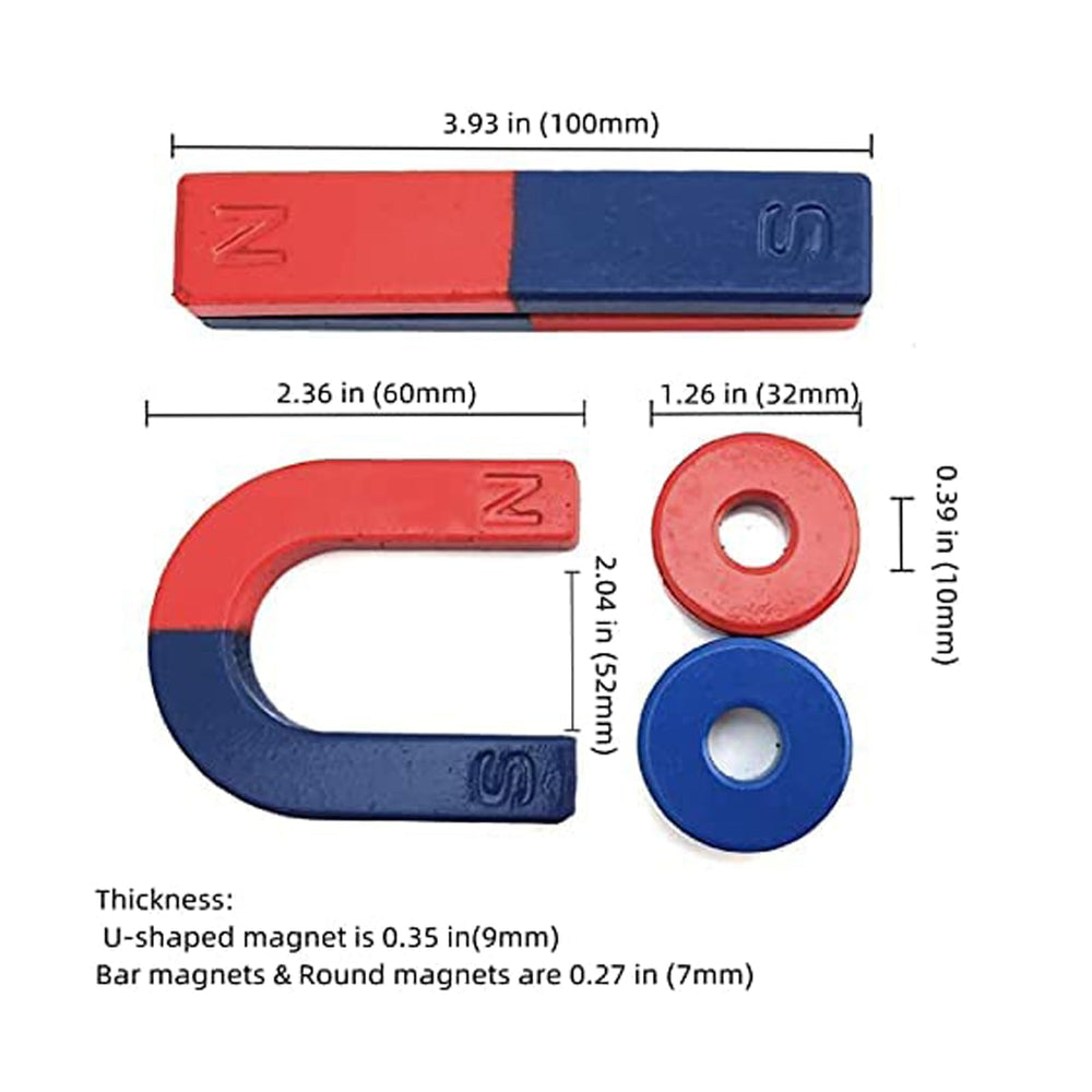 AOMAG compass helps connect magnetism with directions during activities.