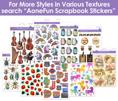 AoneFun USA flag stickers applied on water bottle and laptop.