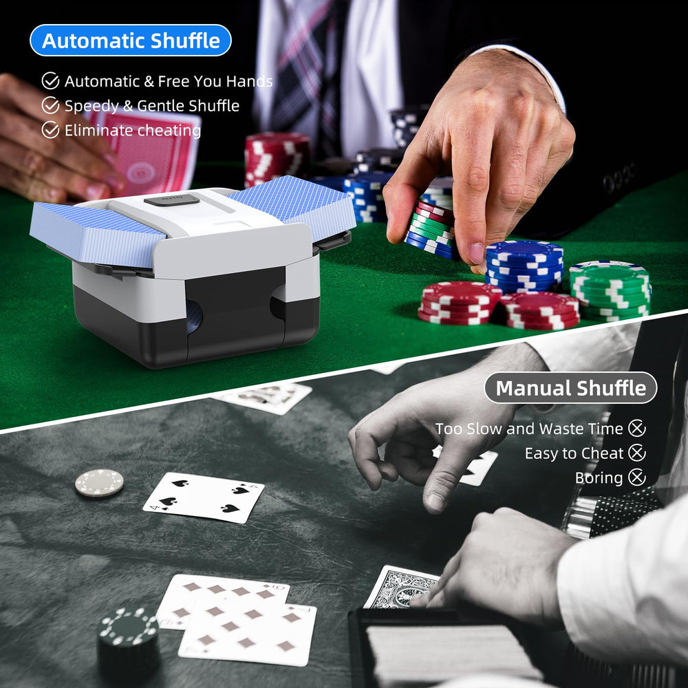 Aooello shuffler portable for parties and travel