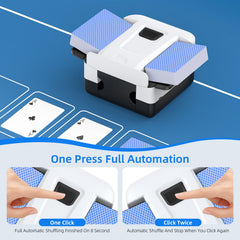 Aooello shuffler USB-C charging for convenient power on the go