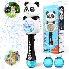 Aooess Panda Bubble Wand for outdoor parties enhances play with colorful bubbles