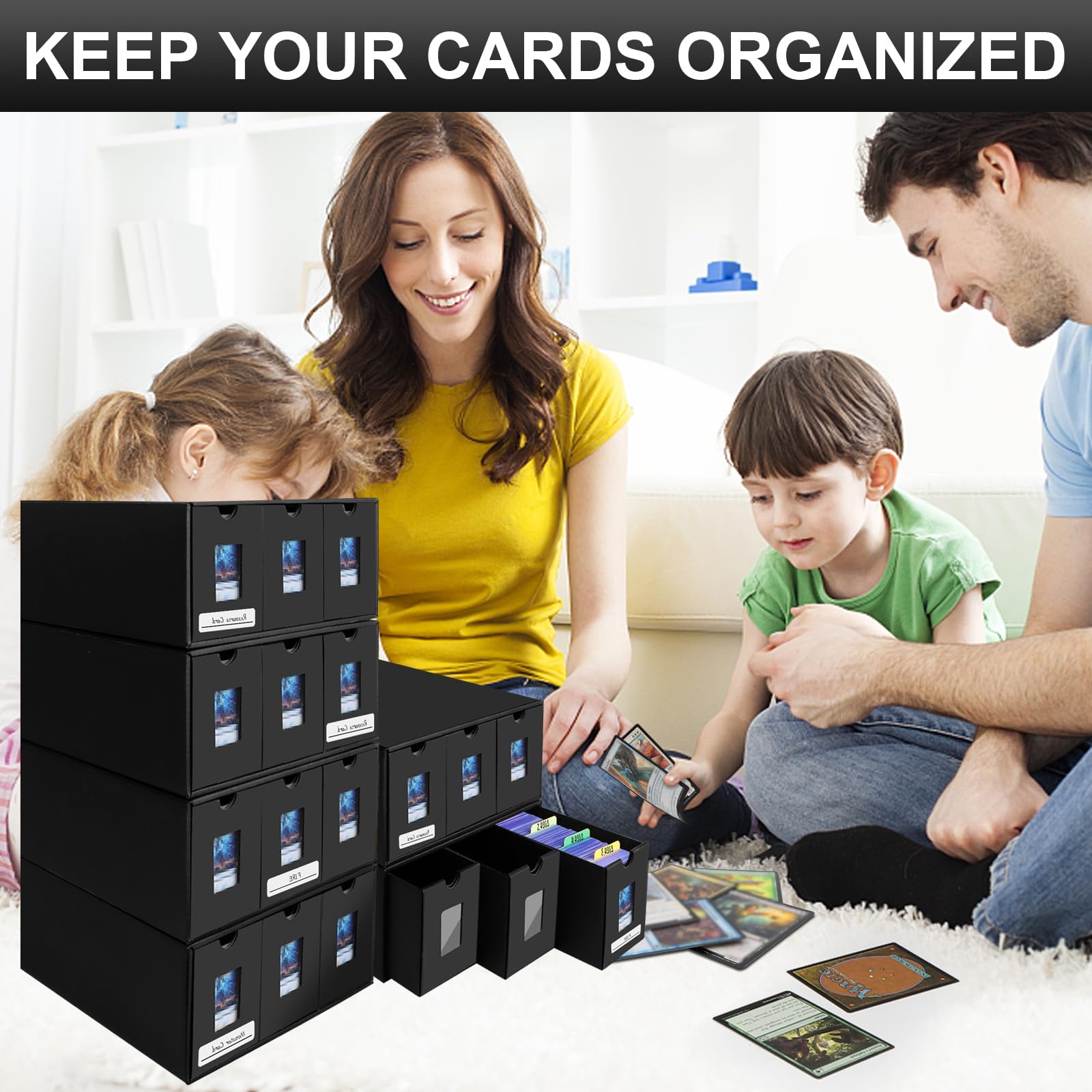 Aopule thickened corrugated board enhances durability and card protection.