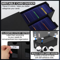 aopule thickened material protects cards from bending and moisture