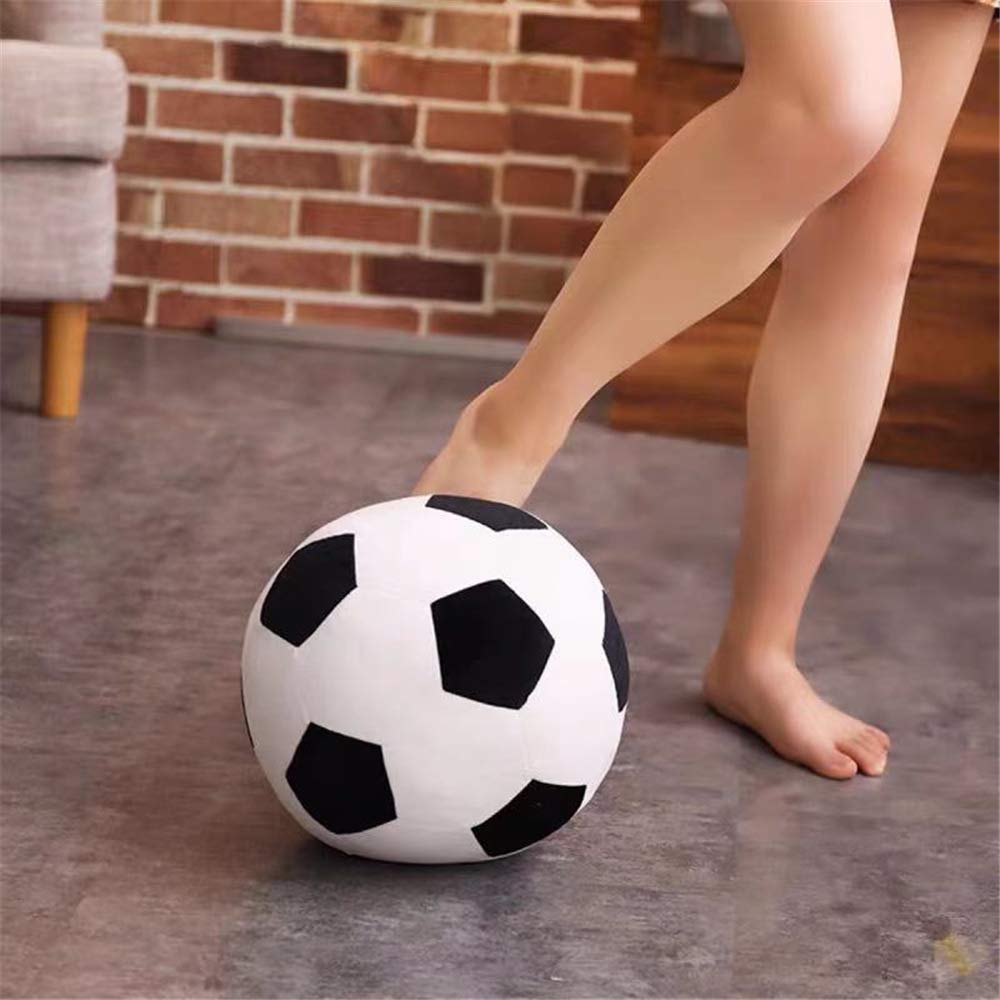 AOQI durable plush soccer ball with strong edge stitching