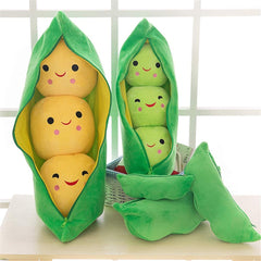 AOQI yellow beans peas in a pod plush a sweet gift